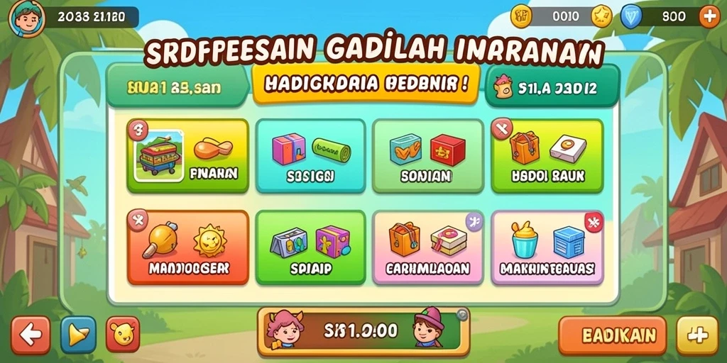 Tampilan antarmuka yang user-friendly.