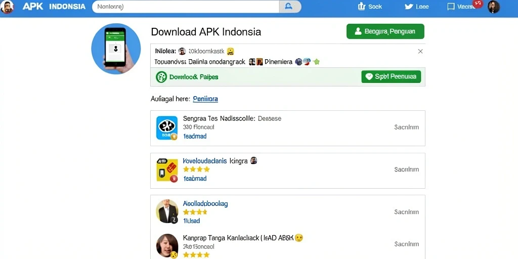 Tampilan menu utama yang menarik.