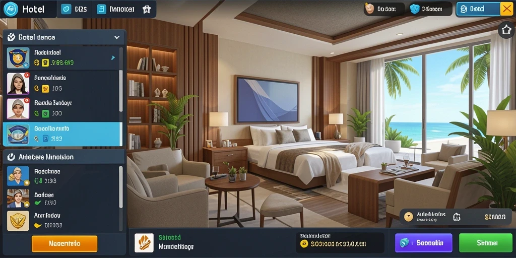 Tampilan antarmuka KOSTOTO yang modern dan responsif.