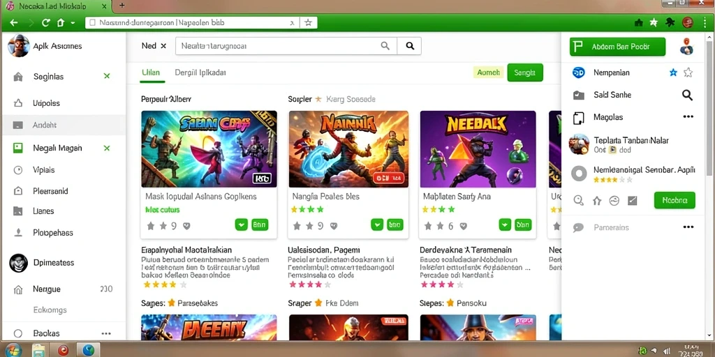 Tampilan antarmuka yang menarik dan user-friendly.