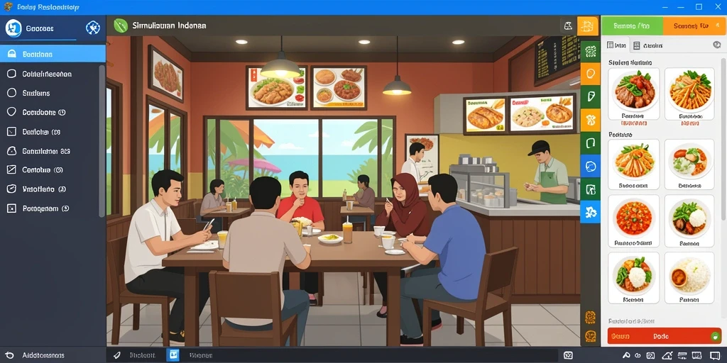 Tampilan antarmuka yang menarik dan mudah dinavigasi.
