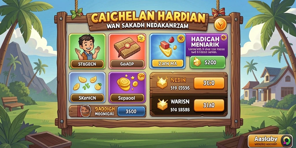 Tampilan antarmuka yang memukau dan user-friendly.