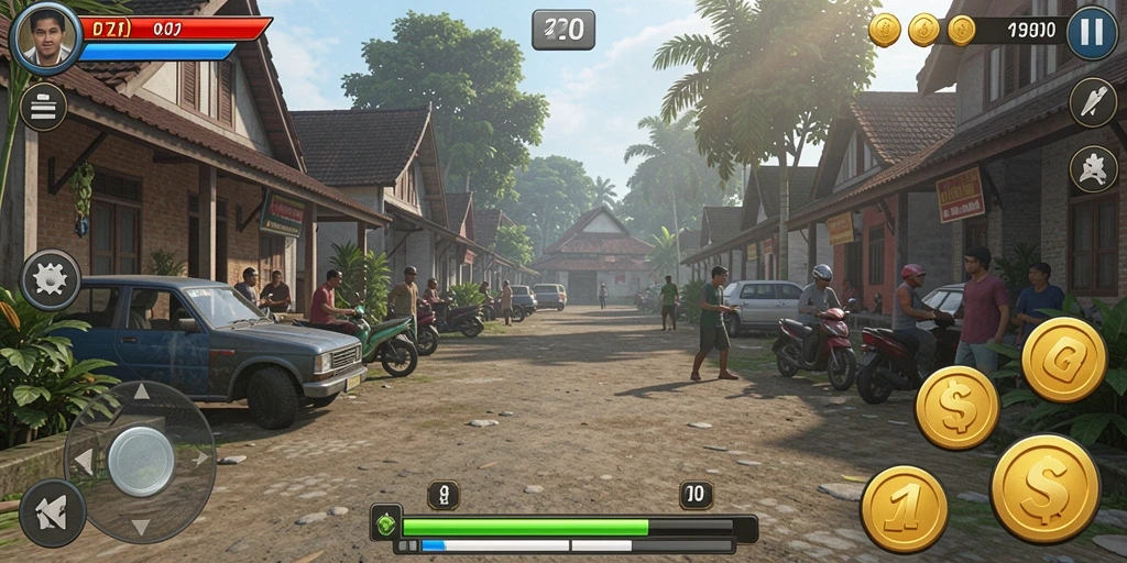 Tampilan awal yang menawan dan menarik perhatian.