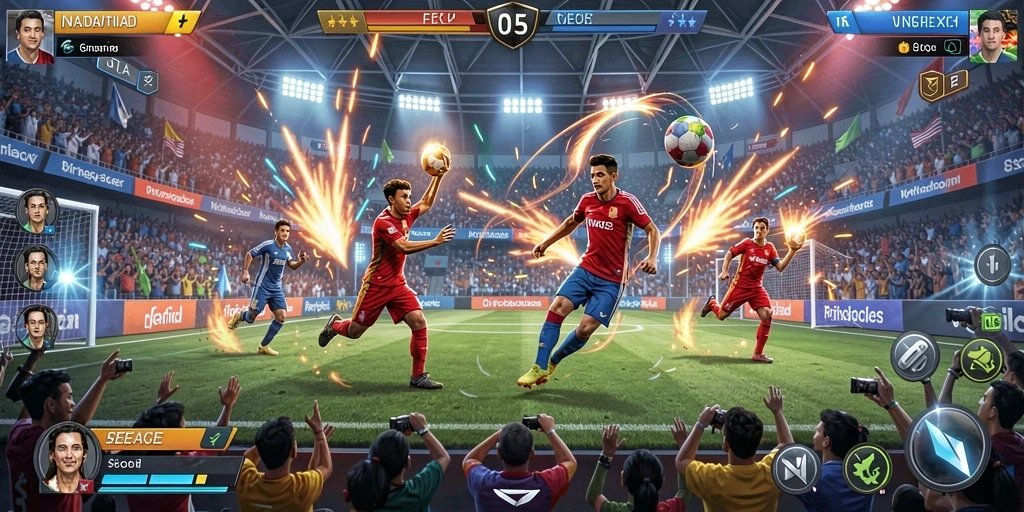 Tampilan menu utama yang menarik dan mudah dinavigasi.