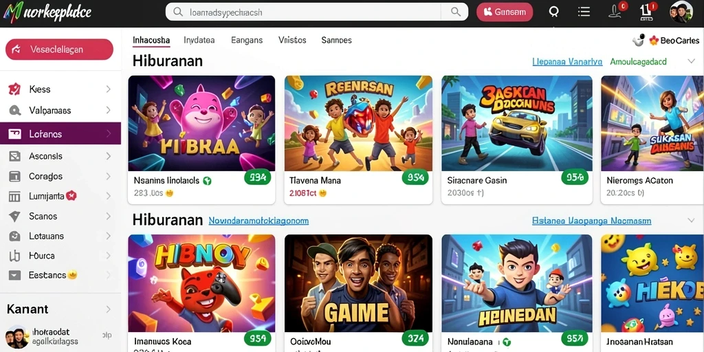 Tampilan antarmuka pengguna yang intuitif dan menarik.