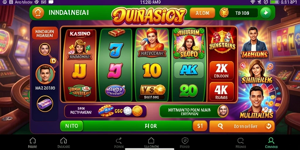Screenshot yang menampilkan grafis menawan MT777.