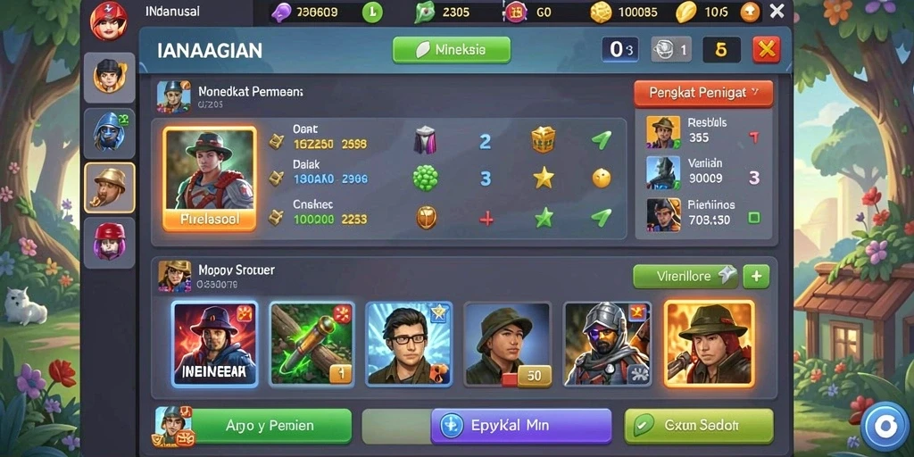 Tampilan antarmuka yang ramah pengguna dan menarik.