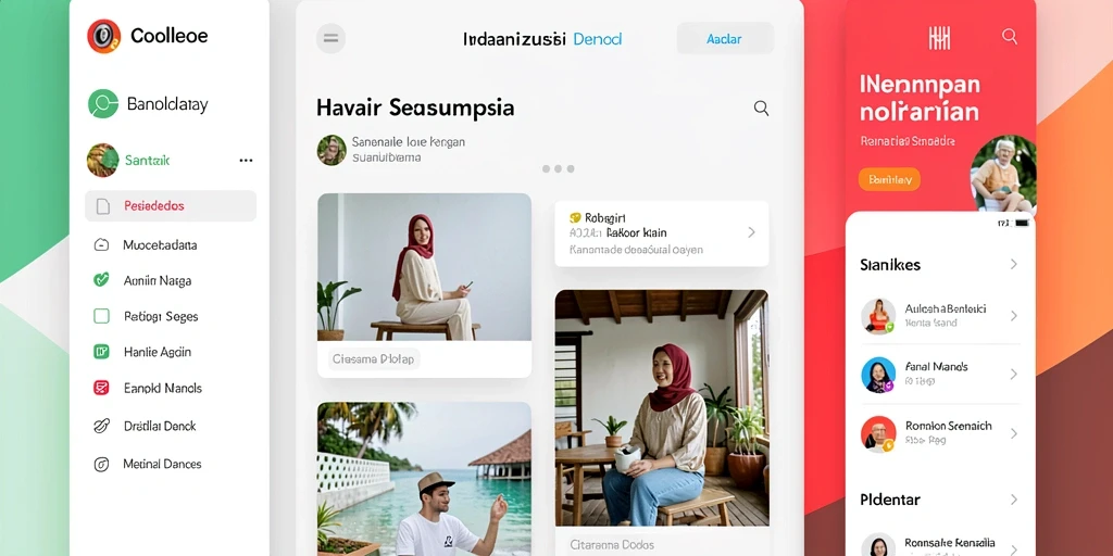 Tampilan antarmuka yang menarik dan mudah digunakan.