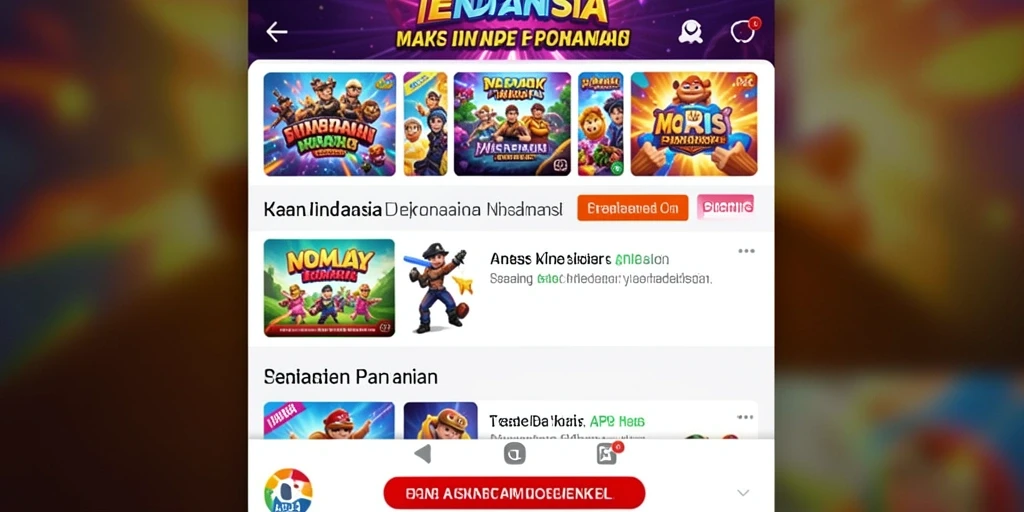 Tampilan antarmuka yang modern dan menarik.