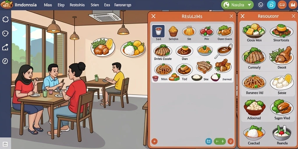 Tampilan antarmuka yang user-friendly.