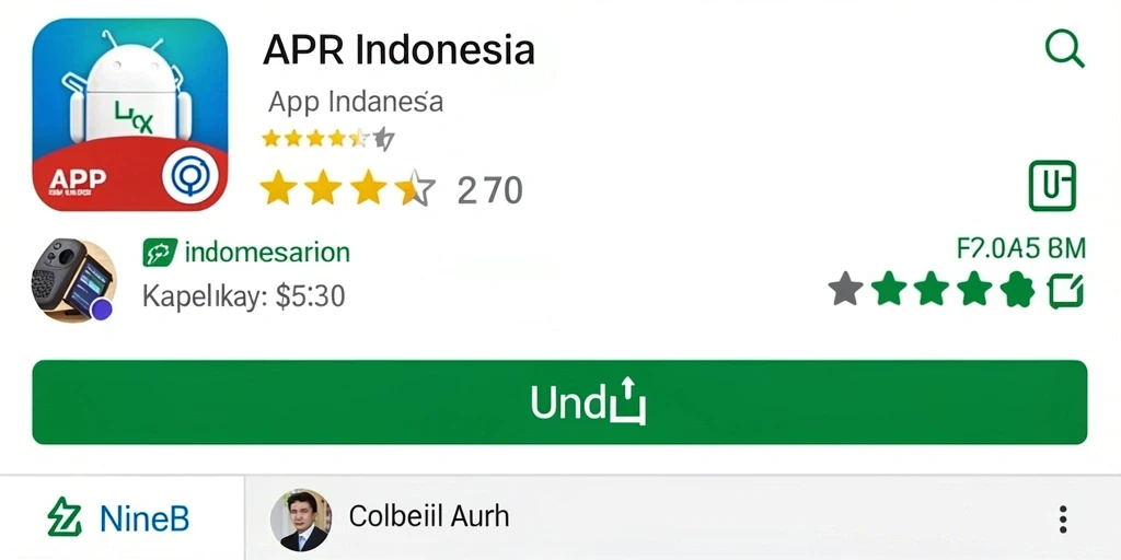 Tampilan antarmuka yang ramah pengguna.
