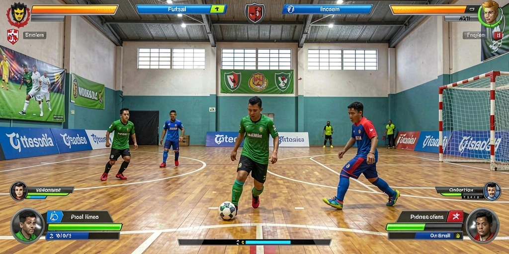 Tangkapan layar menampilkan karakter utama dalam aksi.