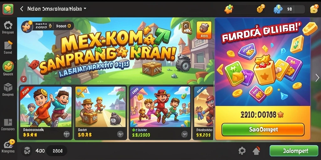 Tampilan utama SIAP108 dengan karakter yang menarik.