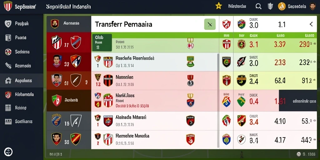 Antarmuka utama yang sederhana dan menarik.