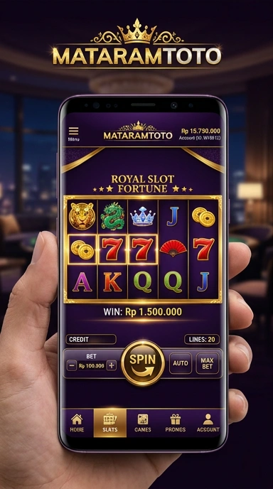 Galeri pratinjau visual mataramtoto build APK resmi terbaru